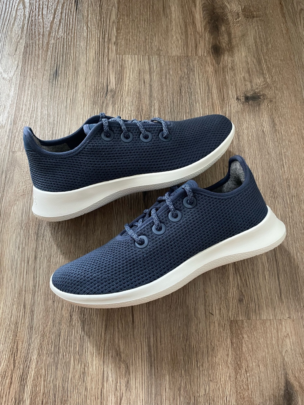 Women’s Navy Knit Casual Sneakers